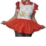 Happy Holidays Christmas Little Bear Romper Dress