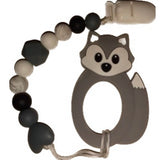 Fox Silicone Teether Chewing Toy Pacifier Clip VARIETY