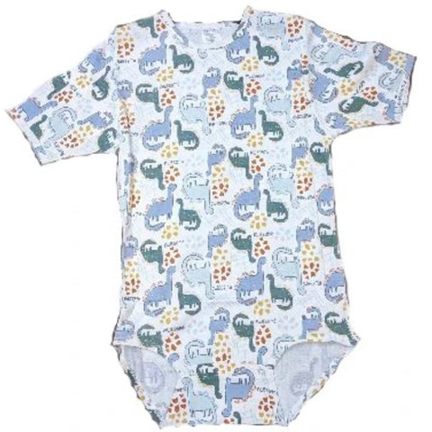 Squishyabdl cotton Orange/Green/Blue Dino pattern Bodysuit - Limited Stocked (Special Size chart) Clearance