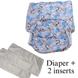 Up in the Air Panda Pocket Diaper
