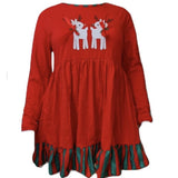Lil Reindeer Christmas Matching Shirt Dress