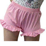 Baby Pink ruffle Leg Bloomers Shorts