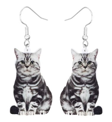 Boutique Earrings Kitty Cat