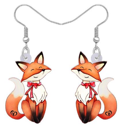 Boutique Earrings Fox