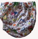 Let's Play Ball Pocket Diaper