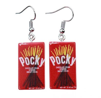 Boutique Earrings Pocky Cookies