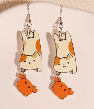 Boutique Earrings Kitty