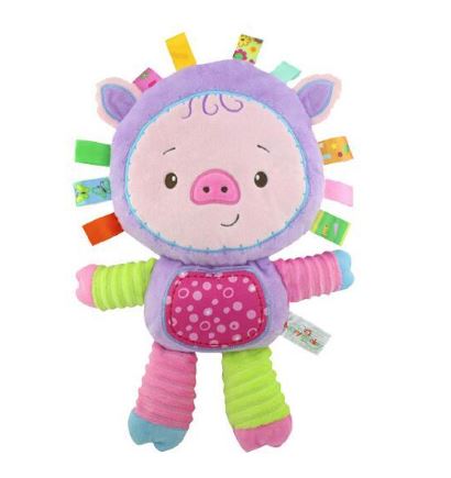 Piggy Plush Toy Lovey Soft Stuffed Aninaml Baby Toys