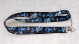 Blue Alien Movies Badge Holders - Lanyards
