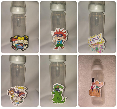 90'S CARTOONS Babys 9OZ BABY BOTTLE WITH ADULT TEAT