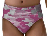 Tykables Cammies Pink 1 Pack Adult Diaper (10 Diapers) Full Pack