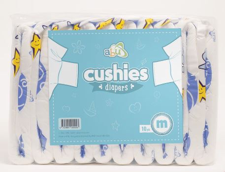 ABU Cushies™ 1 Pack Adult Diaper (10 Diapers) Full Pack