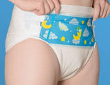 ABU PreSchool Plastic 1 Pack Adult Diaper (10 Diapers) Full Pack