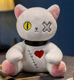 New Goth Dark Series Gothic Kitty Plush Stuffie Toy