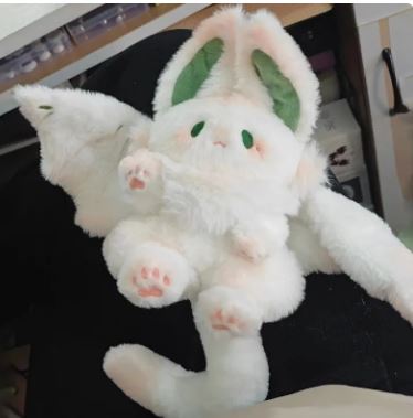 New Kawaii Bunny Magical White Spirit Plush Stuffy Toy
