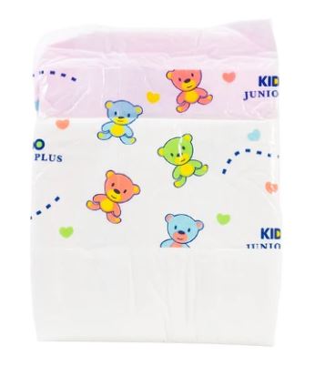 Kiddo Junior Plus Pink ABDL Adult Diaper -1 Single Diaper Sample