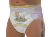 Tykables Purrfect Cafe Diapers ABDL Adult Diaper -1 Single Diaper Sample