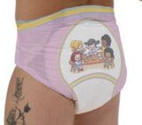 Tykables Purrfect Cafe Diapers ABDL Adult Diaper -1 Single Diaper Sample