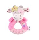 Cow Pink Rattle Soother Teether