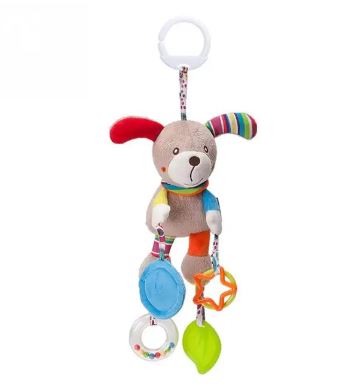 Puppy Dog Hanging Rattle Hanging Baby Toys