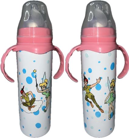 Fairy New 8 Ounce Stainless Steel Bottle With Handle