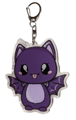 Kawaii Bat Key Chain
