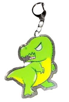 Veggisaurus Dinosaur Key Chain