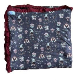 Lil Goth Circus Snuggle Blankie Very Soft Large