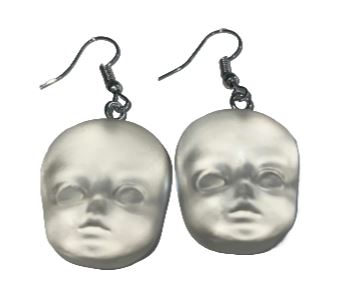 Boutique Earrings Baby Doll Face