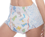 1 REARZ Mega Dinosaur ABDL Adult Diaper Sample