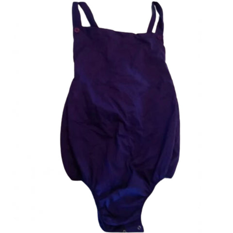 Plain Adult Romper in sizes Dark Purple Small - Medium - Large - XLarge - 2X - 3x - 4X