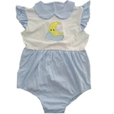 Good Night Moon Cotton Collar Romper Bodysuit