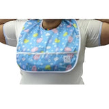 Ducky Bath Time Water Proof Bib with pocket