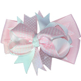 Polka Dot Hair Bow