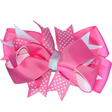 Polka Dot Hair Bow