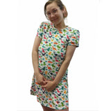 Lil Rainbow Dinosaurs Nightgown Pajamas