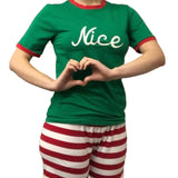 Nice Or Naughty Pajama Shirt