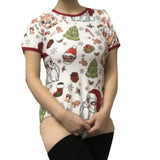 Merry Christmas Santa Short Sleeve Onesie