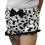 Holy Cow Matching Bloomers Short runs very small check measurements