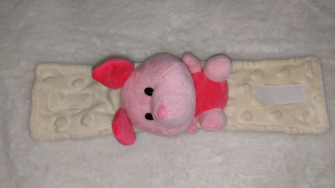 Bear Friend Pig Wrist Rattle