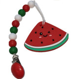 Fruit Silicone Teether Chewing Toy Pacifier Clip VARIETY
