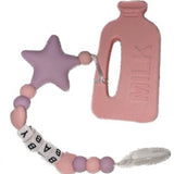 Drinks Silicone Teether Chewing Toy Pacifier Clip VARIETY
