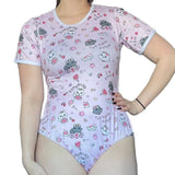 * Princess Kitty Love Pink Short Sleeve Bodysuit