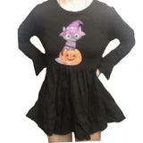 Halloween Kitty Long Sleeve Dress