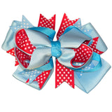 Polka Dot Hair Bow