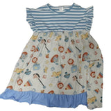 * Vintage Toys Ruffle Sleeve Matching Dress