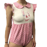 LIL CRITTERS Romper Collar Bodysuit