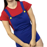 Clearance Red/Blue Video Game cotton Bodysuit xs s 3x only
