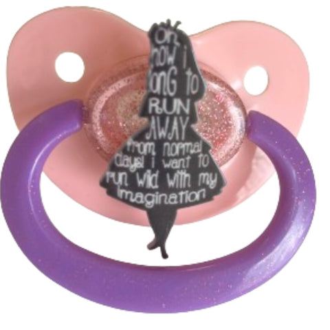 Alice Princess Character Adult Pacifier