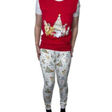 Happy Holidays Christmas Little Bear Pajamas Pants *